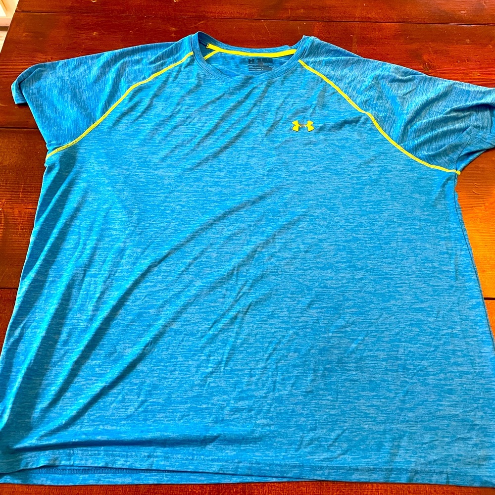 Under Armour 3xl Blue/Neon Yellow